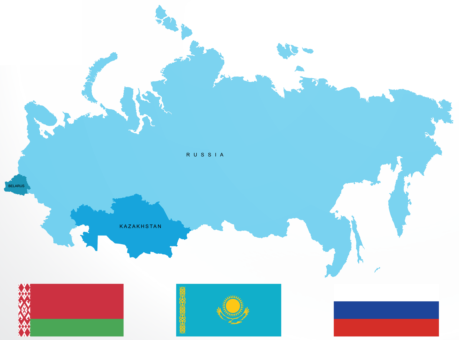 Карта снг svg