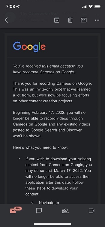 Google решил отказаться от функции Cameos в поиске