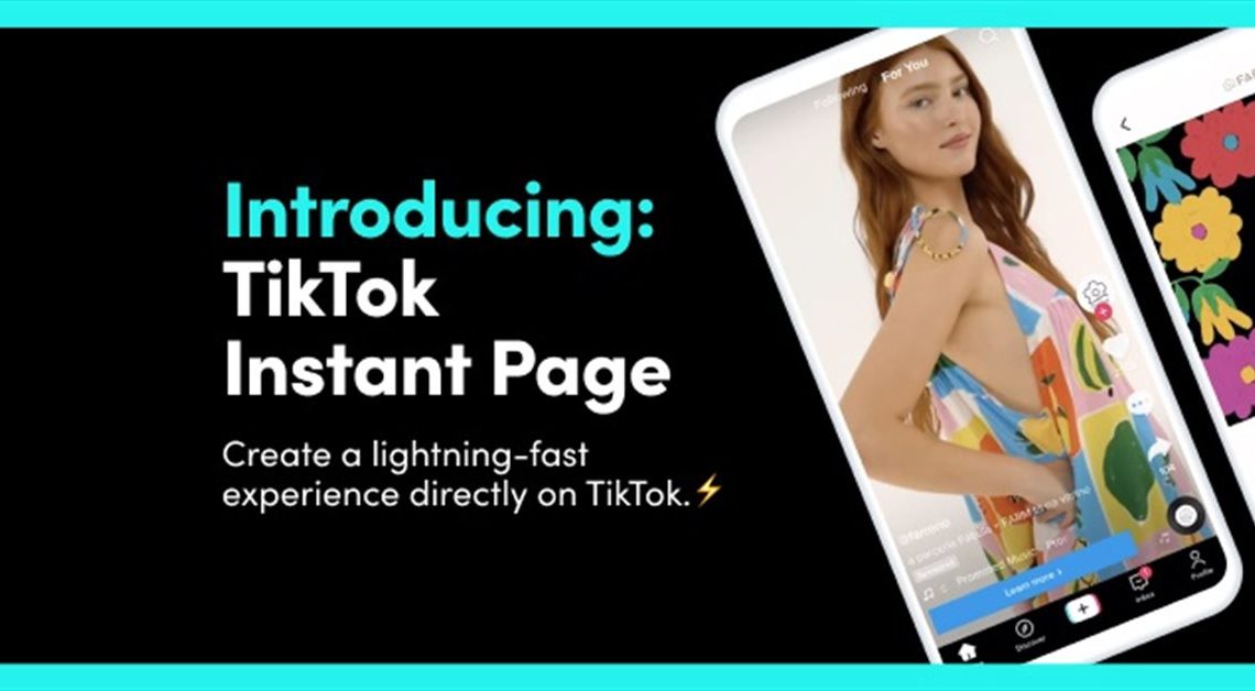TikTok представил целевые страницы с мгновенной загрузкой