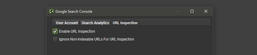 Screaming Frog интегрировался с URL Inspection API от Google