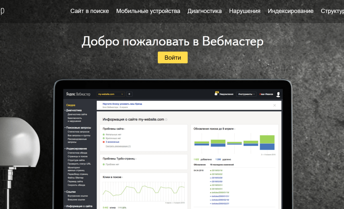 Яндекс обновил принцип делегирования прав в Вебмастере